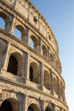 Colosseum günbatımı ışık ile
