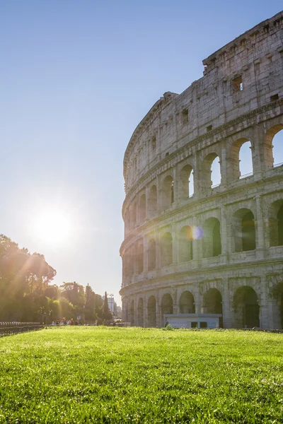 Colosseum naplemente fény — Stock Fotó