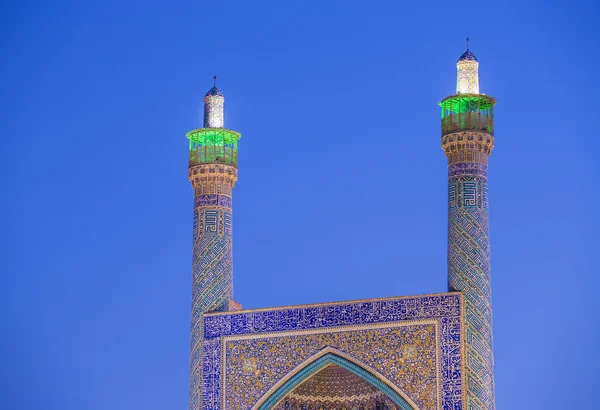 De Shah-moskee in Isfahan, Iran. — Stockfoto