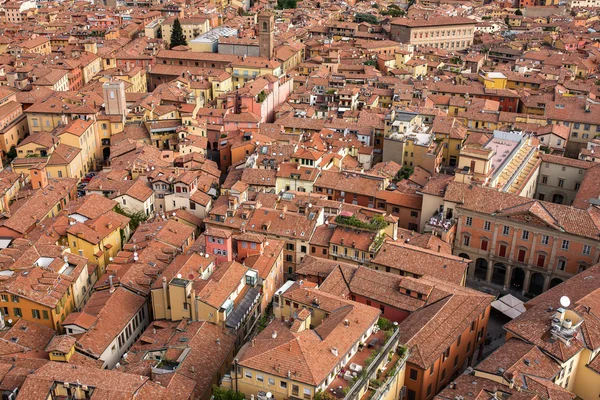 Historické centrum města Bologna, Itálie — Stock fotografie