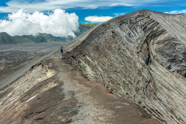 Krater Bromo yanardağ, Java — Stok fotoğraf