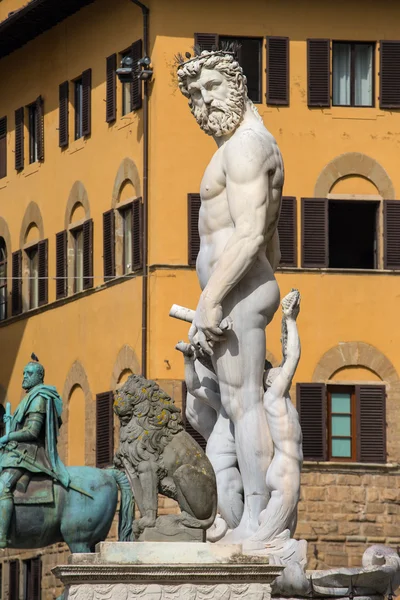 Fontana di Nettuno a Firenze — Foto Stock