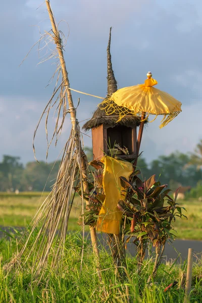 Traditional Balinese house — Stock Photo, Image