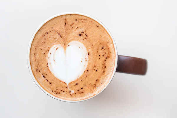 Cup of cappuccino coffee — Stock Photo, Image