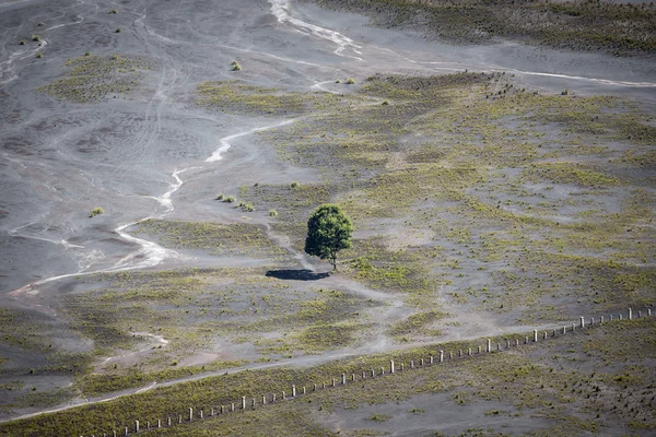 Luchtfoto van zee zand — Stockfoto