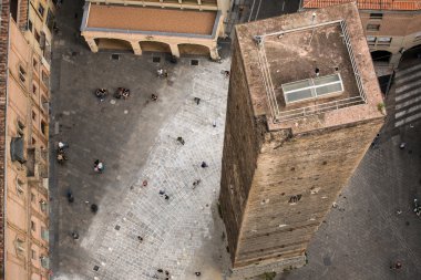 İtalya, Bologna 'nın hava manzarası
