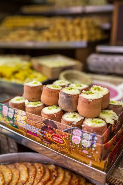 Doces indianos tradicionais Minta Dahi — Fotografia de Stock