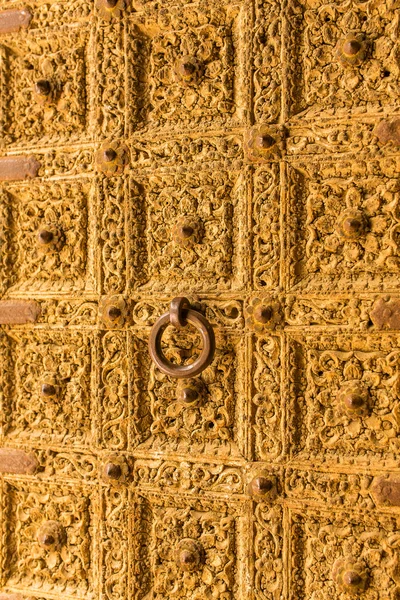 Golden door close up — Stock Photo, Image