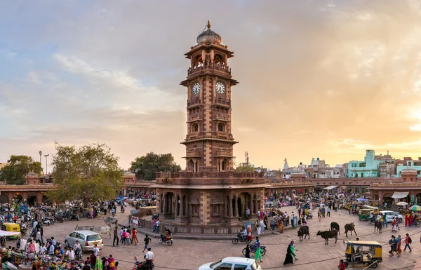 Famous victorian Clock Tower in Jodhpur — Stock Photo, Image