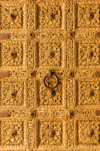 Golden door close up — Stock Photo, Image