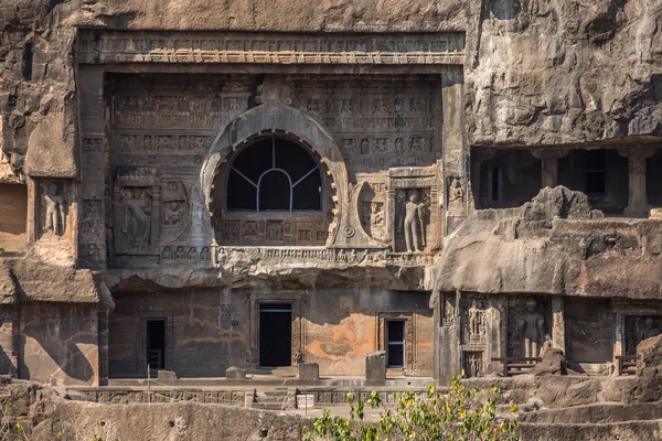 Ajanta jaskinie w pobliżu lotniska aurangabad — Zdjęcie stockowe