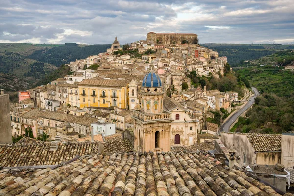 Stare Miasto Ragusa, Sycylia, Włochy — Zdjęcie stockowe