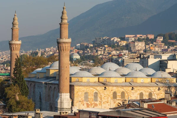 Bursa Grand Mosque or Ulu Cami in Bursa, Turkey. — Stock Photo, Image