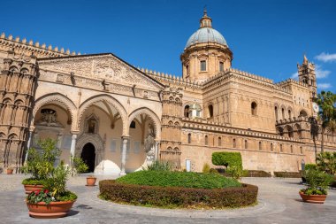 Palermo Katedrali Duomo di Palermo, Sicilya, İtalya.