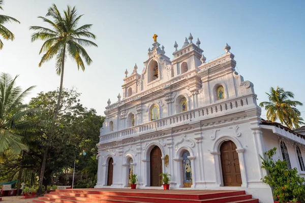 Church of Our Lady of Mount Carmel, Arambol, Goa, India — Stock Photo, Image
