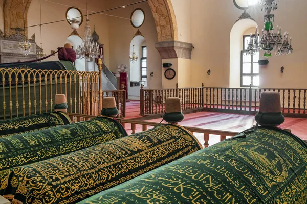 Afyon ilinin Sufi Müzesi 'ndeki Sufi mezarları