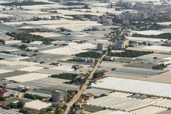 Eindeloze kassen in Demre, Turkije — Stockfoto