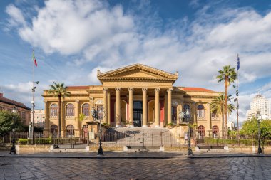 Palermo, Sicilya 'da Massimo Tiyatrosu