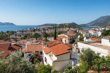 Türkiye 'nin güzel Akdeniz kenti Kas.