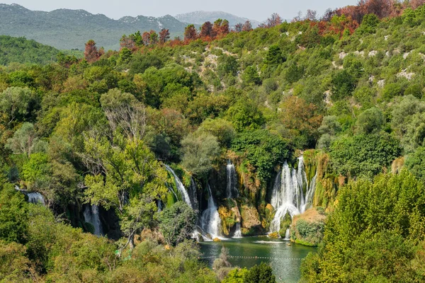 Kravica waterfall on Trebizat river, Bosnia and Herzegovina — Stock Photo, Image