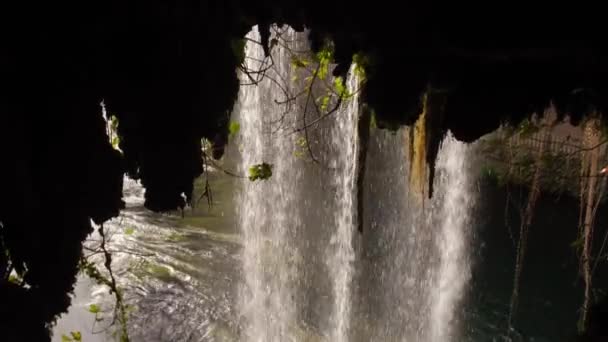 Cascadas del Alto Duden en Antalya, Turquía — Vídeos de Stock