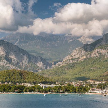 Antalya ilinin Kemer ilçesi ve dağları, Türkiye