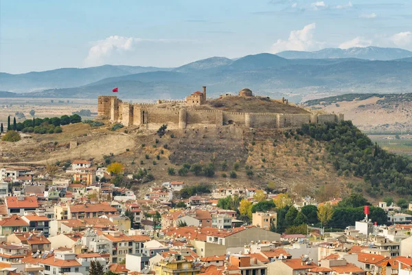 Castillo de Ayasuluk en la colina de Ayasuluk, Selcuk, Éfeso, Turquía — Foto de Stock