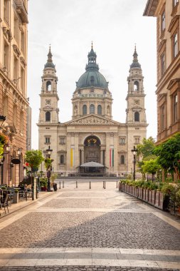 Macaristan Budapeşte 'deki Aziz Stephens Bazilikası Roma Katolik Katedrali