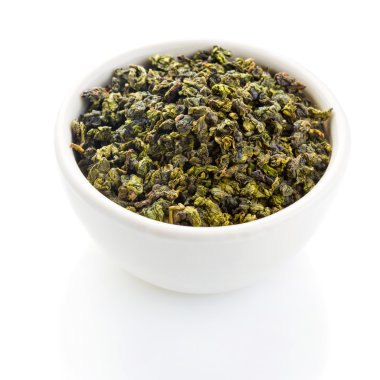 Tieguanyin çay yaprakları