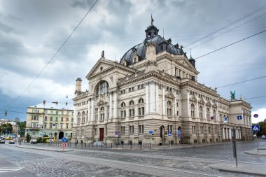 Lviv Opera  Theater clipart