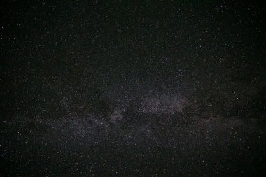 karanlık gece gökyüzüne