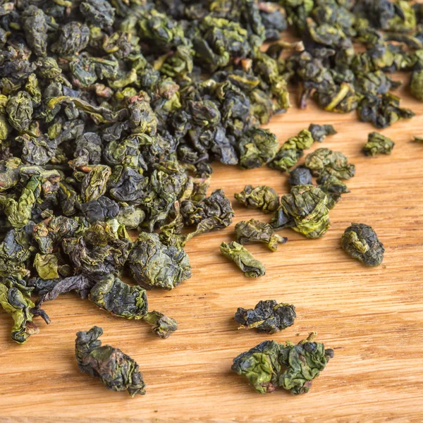 High quality dried green tea — Stock Photo, Image