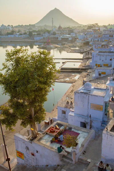 Ciudad de Pushkar en la India . —  Fotos de Stock