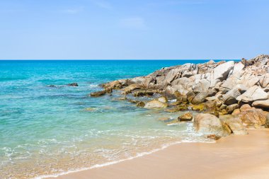 Güzel tropikal plaj