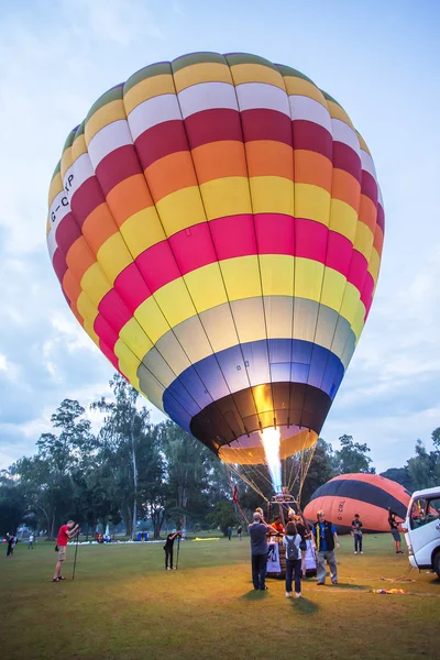 Personalen inställningen ballong — Stockfoto