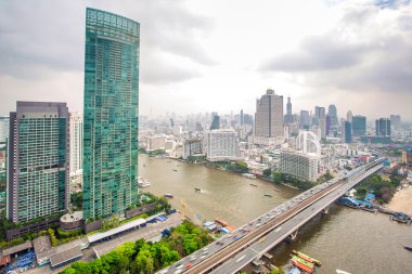 manzara nehir bangkok City