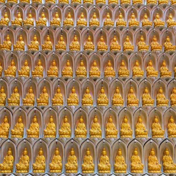 Buddha statues pattern — Stock fotografie