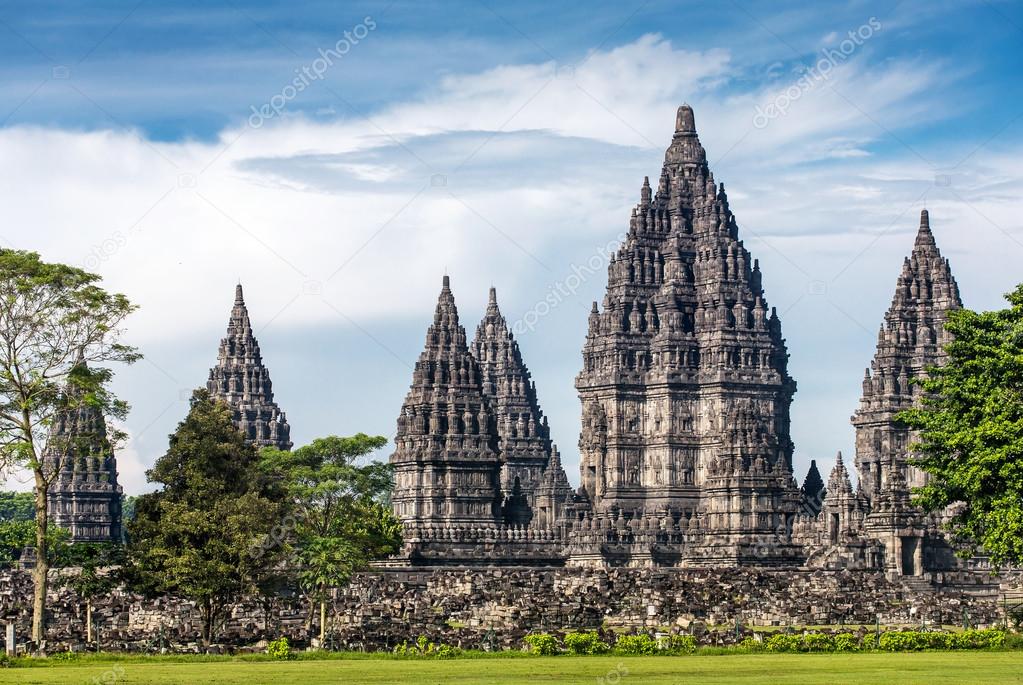 Prambanan temple near Yogyakarta on Java