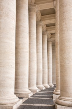 Bernini colonnade Vatikan içinde