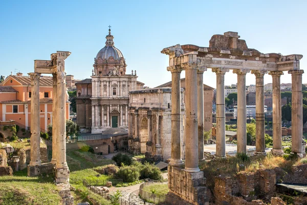 Fórum Romanum em Roma — Fotografia de Stock