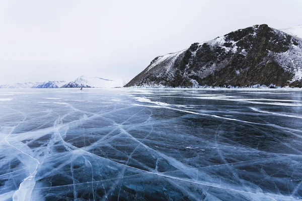 Fessure di ghiaccio — Foto Stock