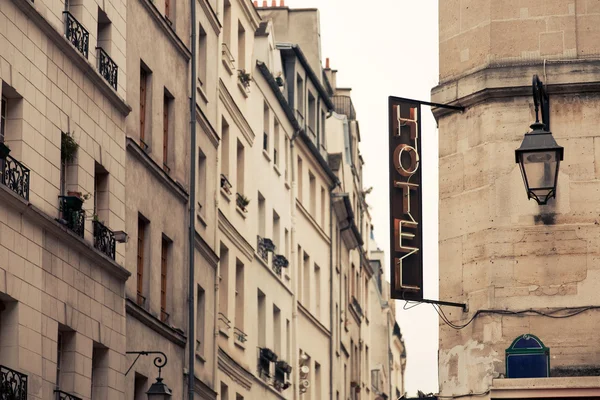 Hotelschild — Stockfoto