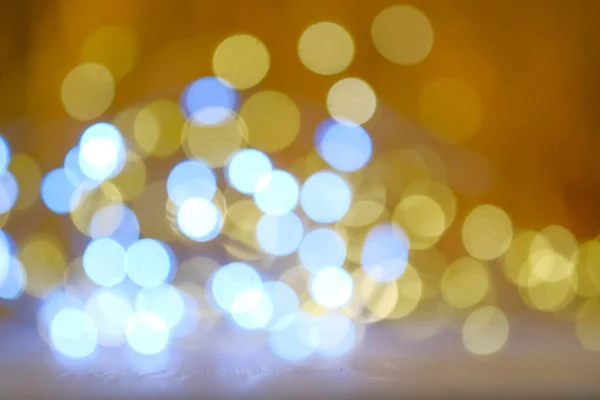 Şenlikli Altın Bokeh Neşeli Ruh Hali — Stok fotoğraf