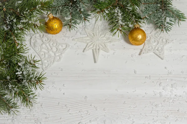 Tarjeta de felicitación para Navidad con tapa de madera —  Fotos de Stock