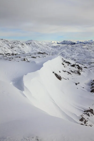 Vue du plateau Dachstein-Krippenstein . — Photo