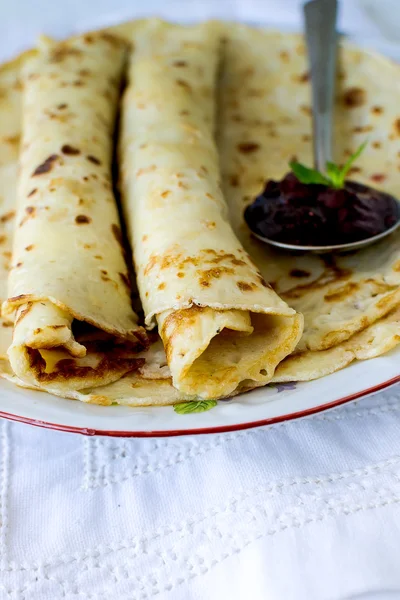 Yeast pancakes Stock Obrázky