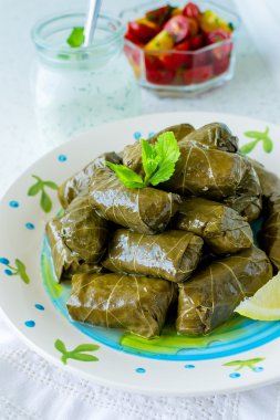 Stuffed vine leaves clipart