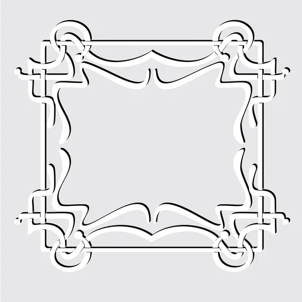 Cornice come Art Nouveau — Vettoriale Stock