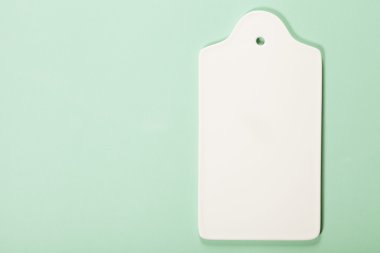 Beyaz seramik Pano açık mavi renkli hizmet