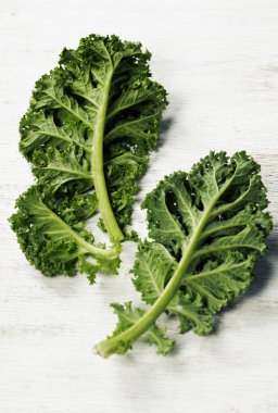 freshly harvested kale cabbage stems clipart
